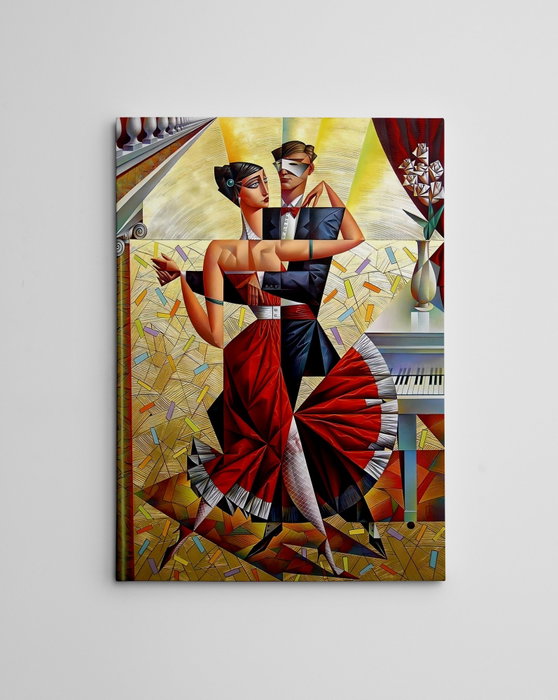Wallity WY316 Lienzo Decorativo Multicolor 50 x 70 cm